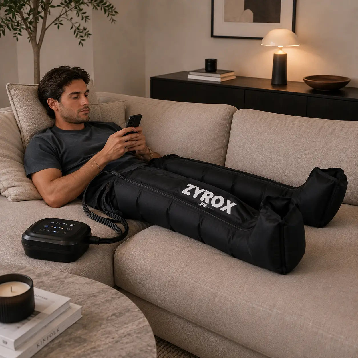 Zyrox™ - Bottes Pressothérapie - Recove X